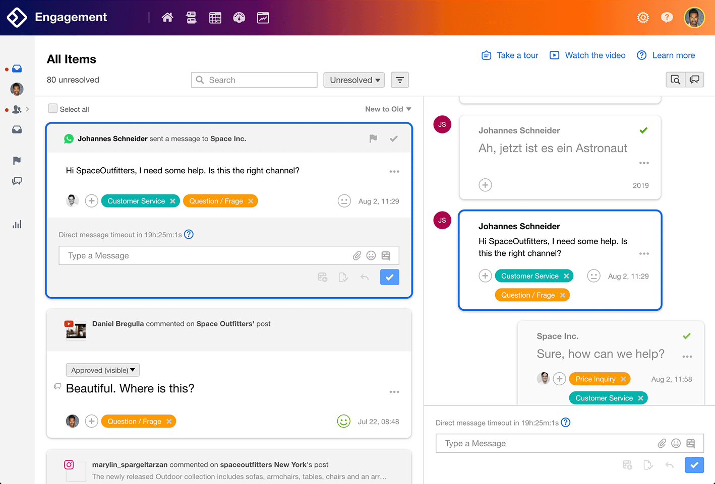 Product Engagement - Unified Inbox - 1418x961