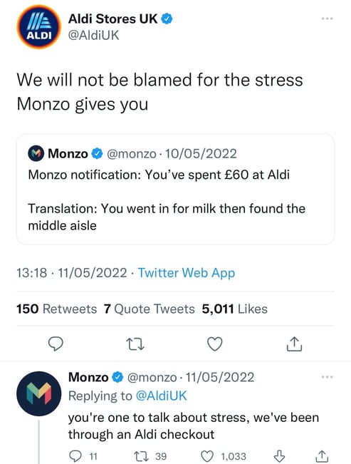 twitter-aldi-monzo-sassy-branding-2022