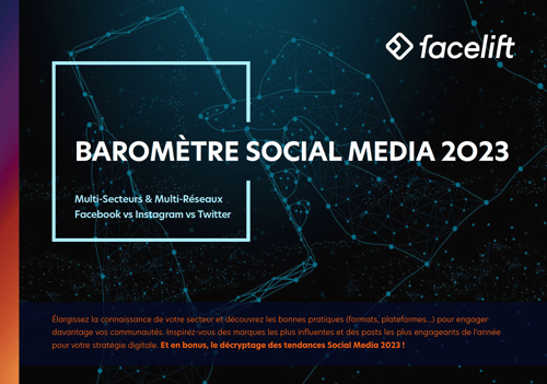 Baromètre Social Media 2023 : Étude Multi-Secteurs & Multi-Réseaux