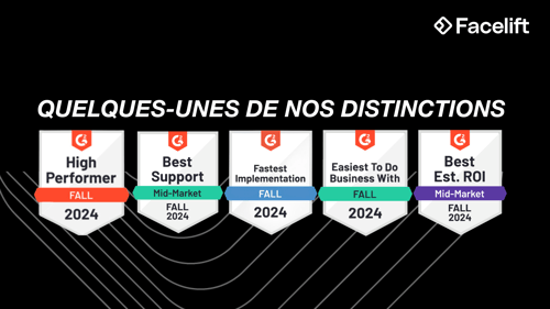 Facelift Récompensé par G2 : Découvrez Nos Nouveaux Succès pour cette année 2024