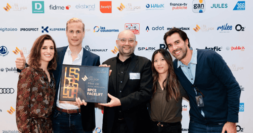 Facelift & BPCE reçoivent le prix du Social Media Local !