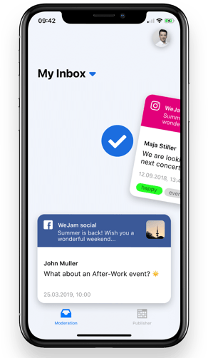 Mobile App - My Inbox