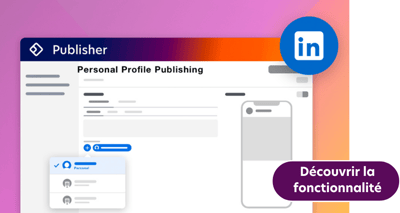 Publiez avec votre profil personnel LinkedIn via Facelift!