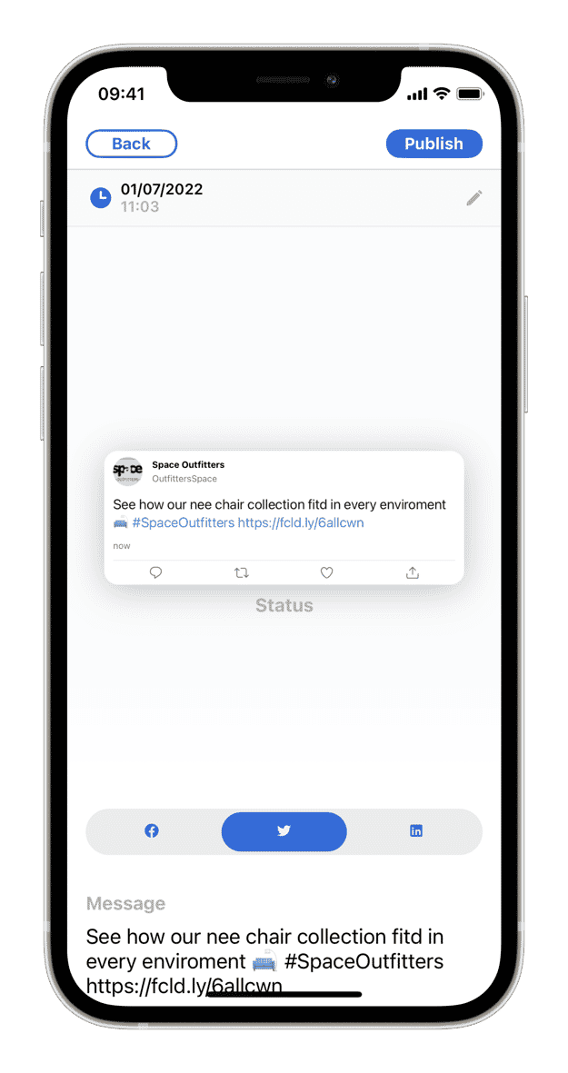 Even more options for Instant Post via mobile app
