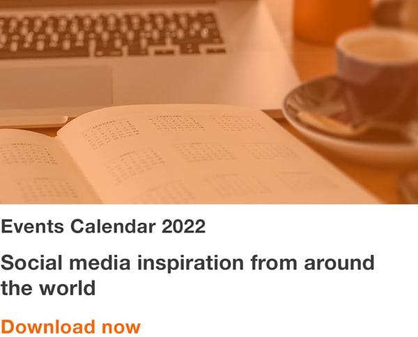 Calendar of Special Events for Social Media in 2022