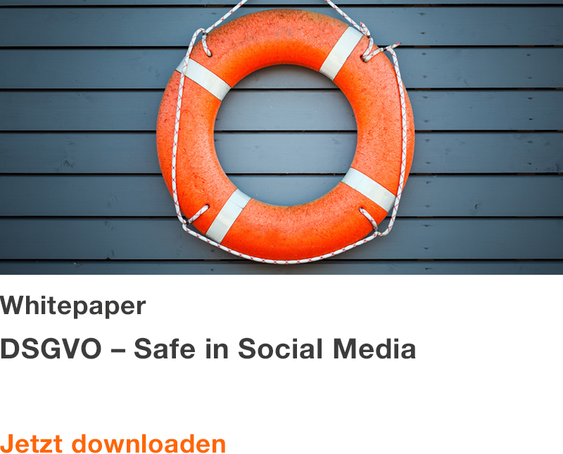 DSGVO - Safe in Social Media
