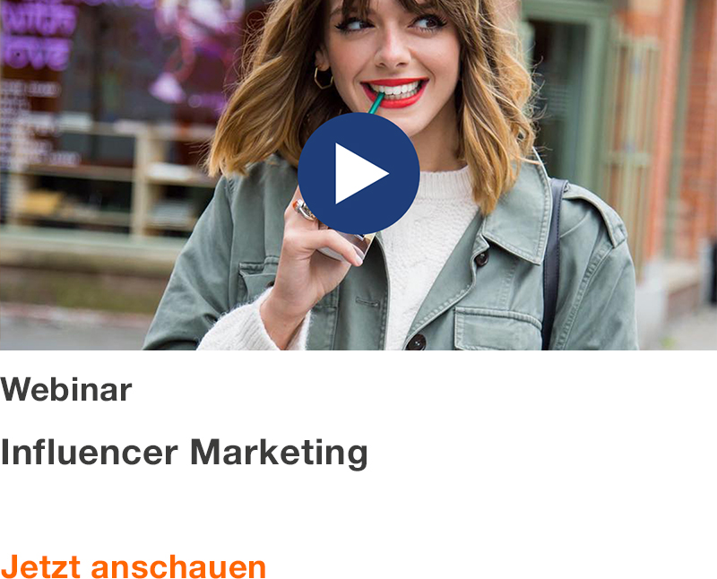 Webinar: Influencer Marketing DE